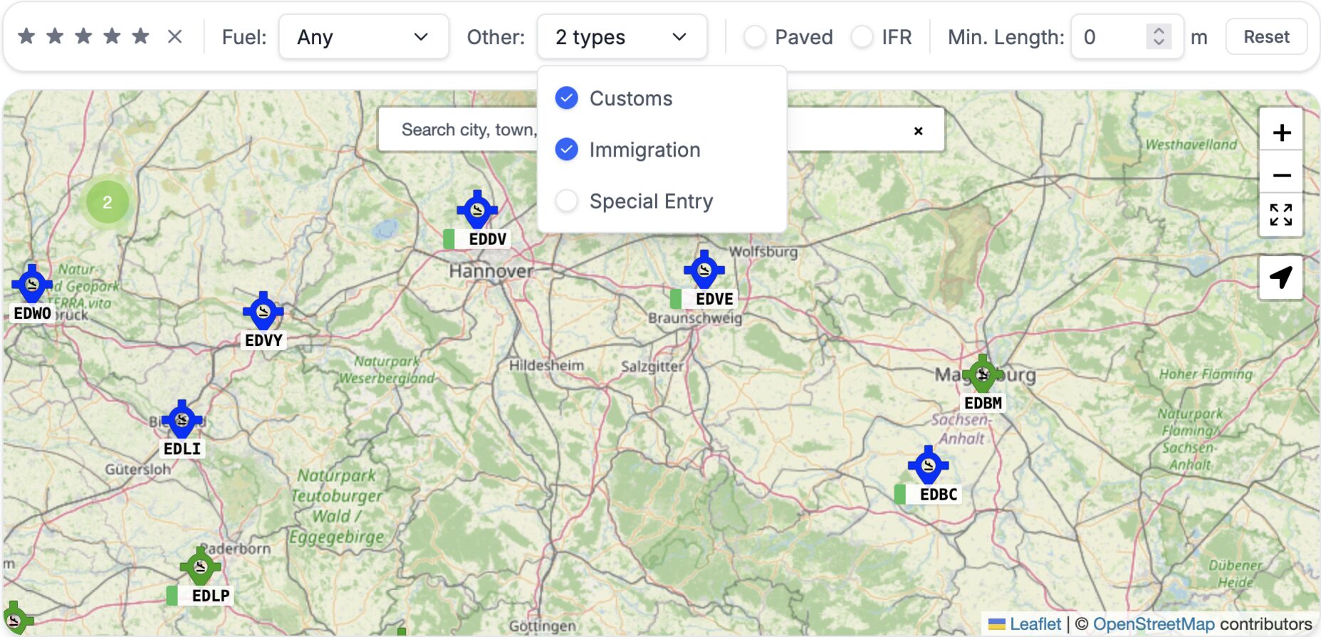 Customs & Immigration